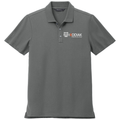 Storm Grey front - Kodiak Mercer+Mettle® Stretch Pique Polo - Kodiak Project Services Logo