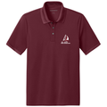 Burgundy front - 2027 Regatta Mercer+Mettle Everyday Performance Polo