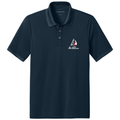 Night Navy front - 2027 Regatta Mercer+Mettle Everyday Performance Polo
