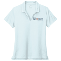 Blue Tint front - Kodiak Nike Ladies Dri-FIT Micro Pique 2.0 Polo - Kodiak Project Services Logo