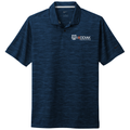 Navy front - Kodiak Nike Dri-FIT Vapor Space Dyed Polo - Kodiak Project Services Logo