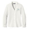 CVE Brooks Brothers® Women’s Long Sleeve Ruffle Collar Blouse