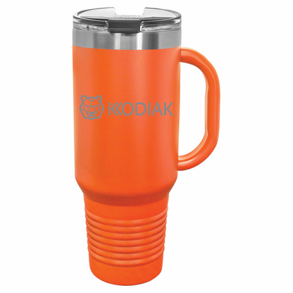 Kodiak 40 oz. Black Travel Mug with Handle