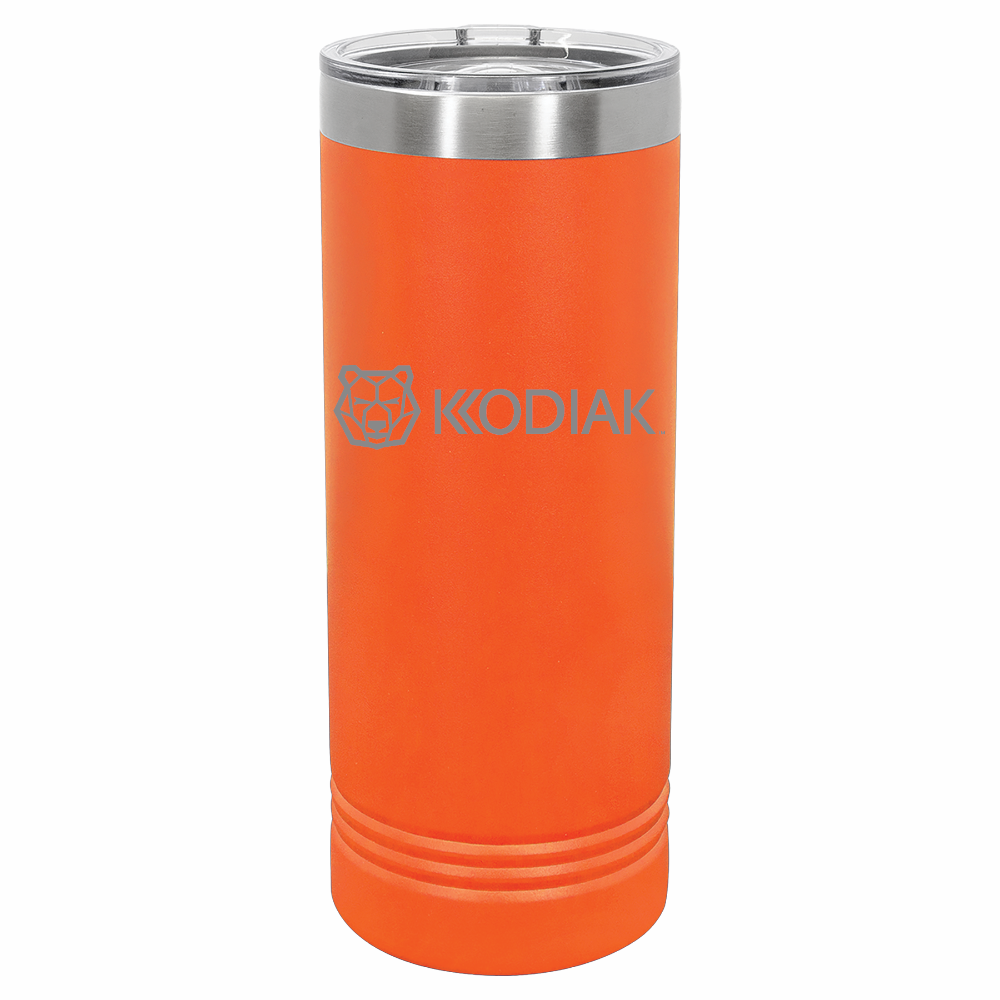 Kodiak 22 oz. Orange Skinny Tumbler