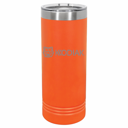 Kodiak 22 oz. Orange Skinny Tumbler