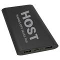 Hands Off Sales Tax Power Bank & Wireless Anodized Aluminum Charger with USB-C Cord