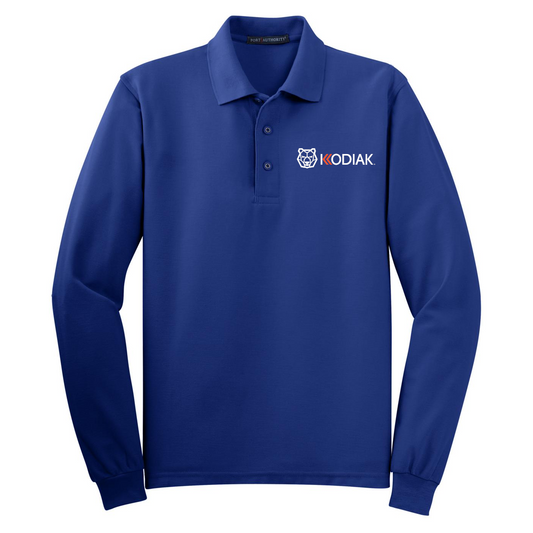 Kodiak Port Authority® Silk Touch™ Long Sleeve Polo