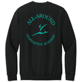 Black back - 2026 All Around Gymnastics Gildan Softstyle Crewneck Sweatshirt