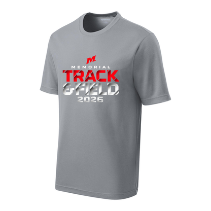 2026 Memorial Track and Field Adult Tech Short Sleeve