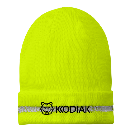 Kodiak CornerStone® Enhanced Visibility Beanie with Reflective Stripe