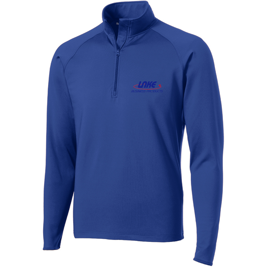 Lake Business Products Men's Sport-Wick® Stretch 1/4-Zip Pullover