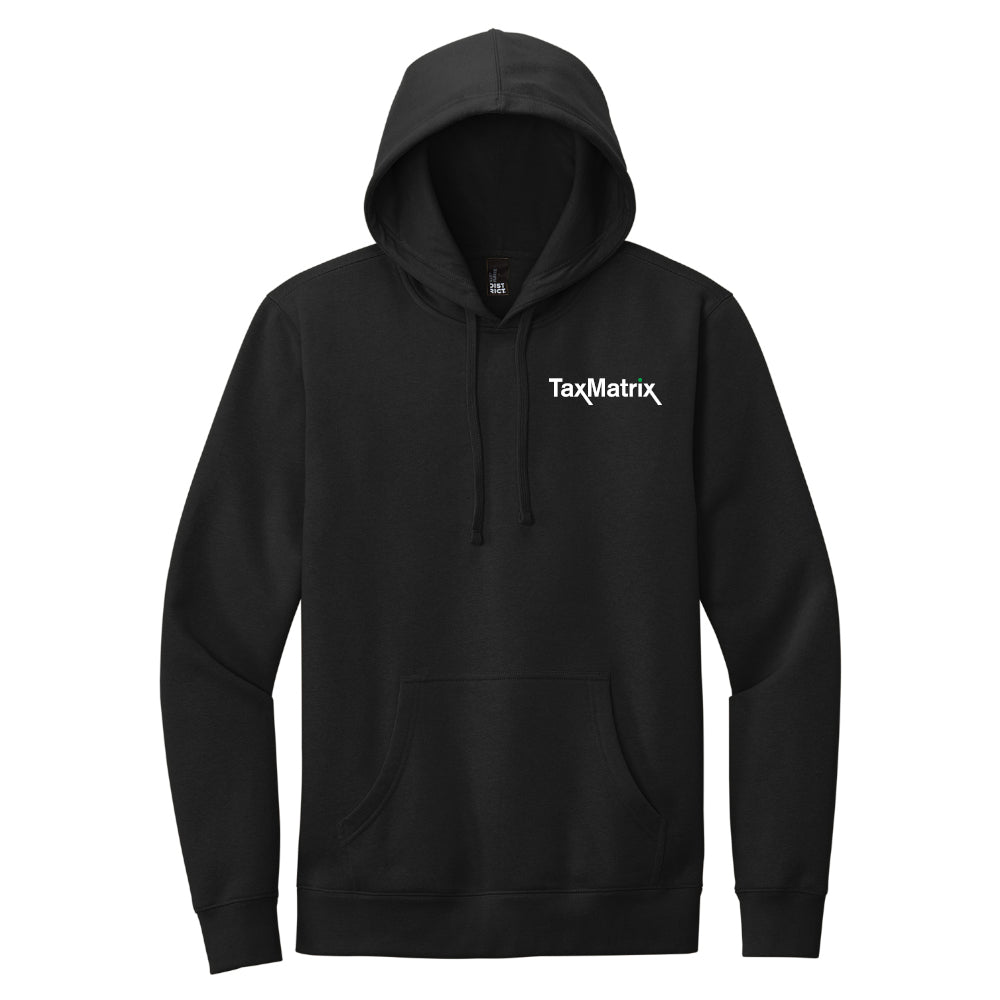 TaxMatrix Black Hoodie