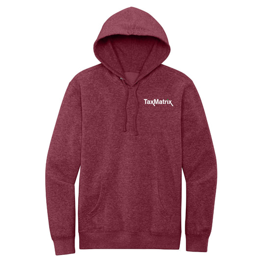 TaxMatrix Heathered Cardinal Hoodie