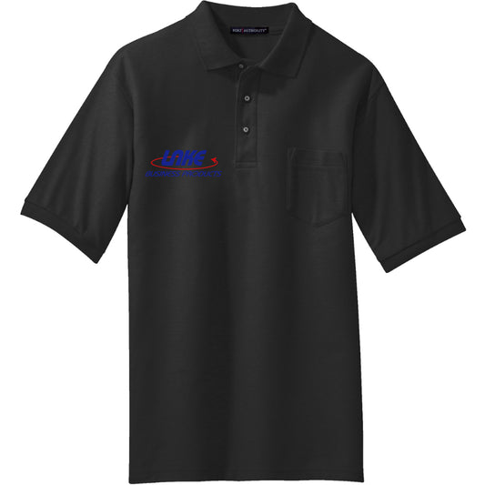 Lake Business Products Tall Silk Touch™ Polo with Pocket