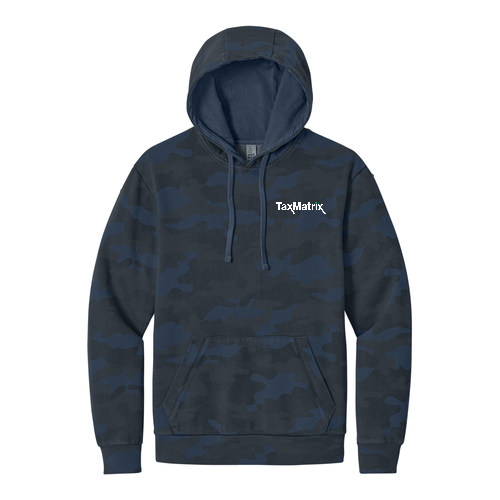 TaxMatrix District Wash™ Camo Fleece Hoodie
