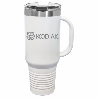 Kodiak 40 oz. Black Travel Mug with Handle