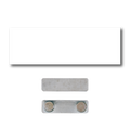 Single Color Plastic Name Badge with Magnetic Backing