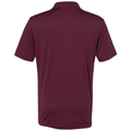 Maroon back - Adidas Men's Performance Polo