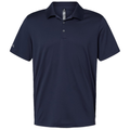 Navy front - Adidas Men's Performance Polo