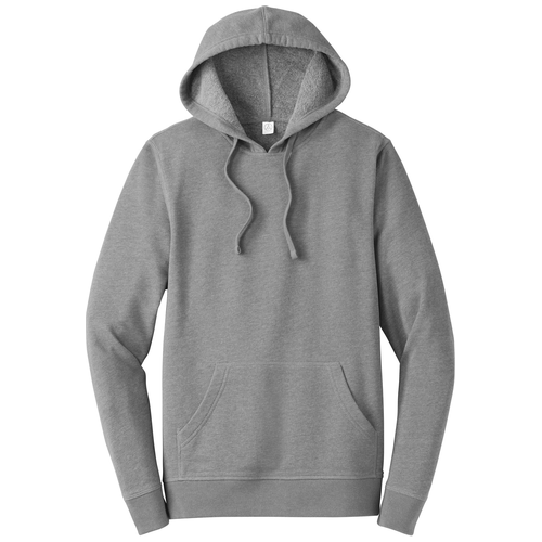 Heather Grey front - DISCONTINUED Alternative Rider Blended Fleece Pullover Hoodie AA8051