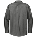 Deep Black back - Brooks Brothers Wrinkle-Free Stretch Pinpoint Shirt