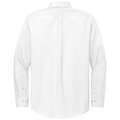 White back - Brooks Brothers Wrinkle-Free Stretch Pinpoint Shirt