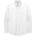 White front - Brooks Brothers Wrinkle-Free Stretch Pinpoint Shirt