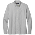 Windsor Grey front - Brooks Brothers Women's Casual Oxford Cloth Shirt
