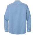 Charter Blue Check back - Brooks Brothers Tech Stretch Patterned Shirt