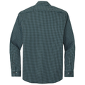 Dark Pine Multi Check back - Brooks Brothers Tech Stretch Patterned Shirt