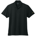 Deep Black front - Brooks Brothers Mesh Pique Performance Polo
