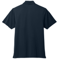 Navy Blazer back - Brooks Brothers Mesh Pique Performance Polo