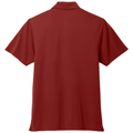 Rich Red back - Brooks Brothers Mesh Pique Performance Polo
