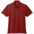 Rich Red front - Brooks Brothers Mesh Pique Performance Polo