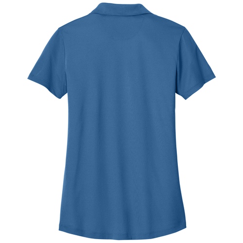 Charter Blue back - Brooks Brothers Women's Mesh Pique Performance Polo
