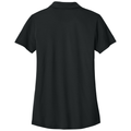 Deep Black back - Brooks Brothers Women's Mesh Pique Performance Polo