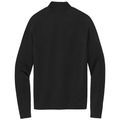 Deep Black back - Brooks Brothers Cotton Stretch 1/4-Zip Sweater