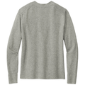 Light Shadow Grey Heather back - Brooks Brothers Women's Cotton Stretch Cardigan Sweater