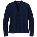 Navy Blazer front - Brooks Brothers Women's Cotton Stretch Cardigan Sweater