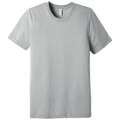 Athletic Grey Triblend front - BELLA+CANVAS Unisex Triblend Short Sleeve Tee