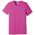 Berry Triblend front - BELLA+CANVAS Unisex Triblend Short Sleeve Tee