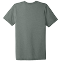 Blue Storm Triblend back - BELLA+CANVAS Unisex Triblend Short Sleeve Tee