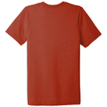 Brick Triblend back - BELLA+CANVAS Unisex Triblend Short Sleeve Tee