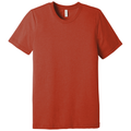 Brick Triblend front - BELLA+CANVAS Unisex Triblend Short Sleeve Tee