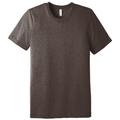 Brown Triblend front - BELLA+CANVAS Unisex Triblend Short Sleeve Tee