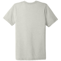 Cement Triblend back - BELLA+CANVAS Unisex Triblend Short Sleeve Tee
