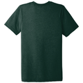 Emerald Triblend back - BELLA+CANVAS Unisex Triblend Short Sleeve Tee