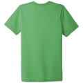 Green Triblend back - BELLA+CANVAS Unisex Triblend Short Sleeve Tee