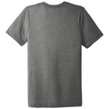 Grey Triblend back - BELLA+CANVAS Unisex Triblend Short Sleeve Tee