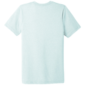 Ice Blue Triblend back - BELLA+CANVAS Unisex Triblend Short Sleeve Tee